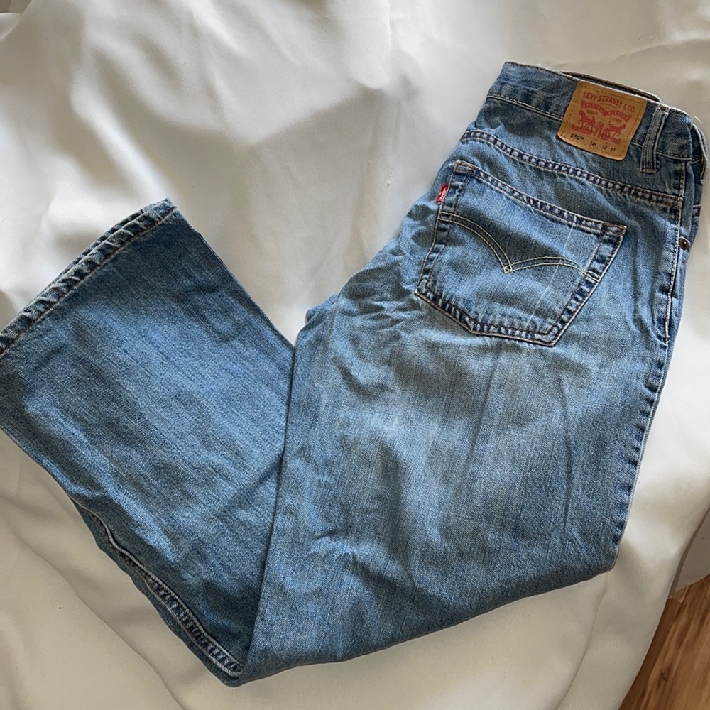 Levi’s 550 Boys Relaxed Fit Jeans Size 12H (32x27)